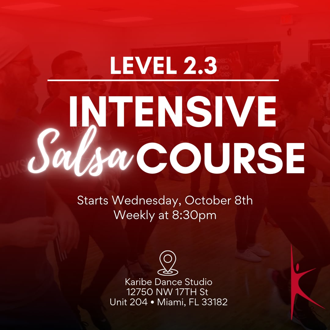 Salsa (Level 2.3) Intensive Course - Wednesdays